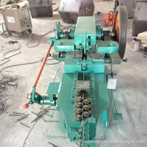 High Speed Low Noise Iron Wire Nail Machine Factory in China